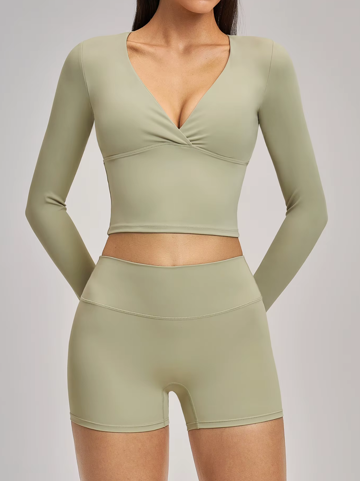 Form Wrap Long Sleeve