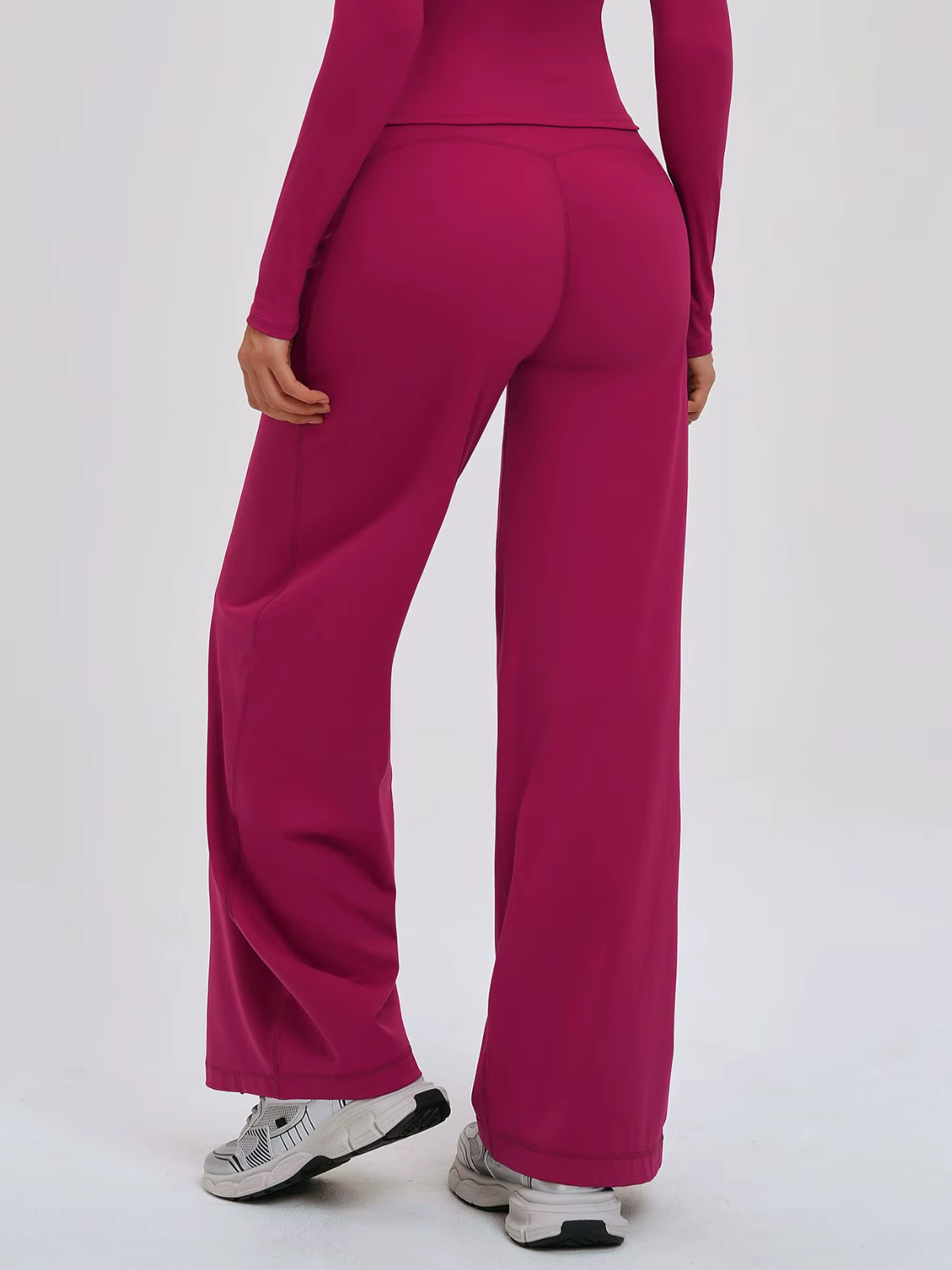 Pantalon Bas Évasé Ajusté