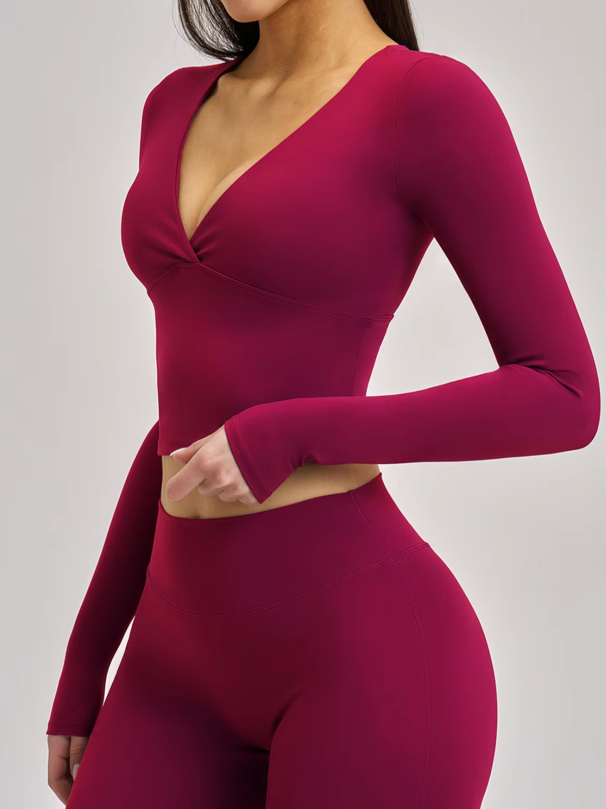 Form Wrap Long Sleeve